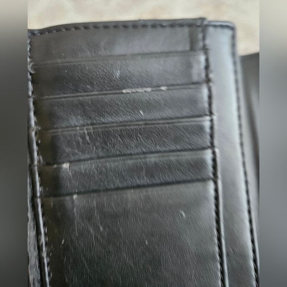 Coach Soho Black Trifold Leather Buckle Wallet - Picture 5 of 15